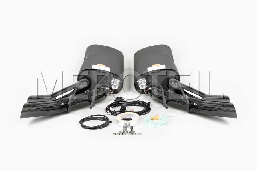 BRABUS G63 Valved Exhaust System Black Genuine BRABUS preview 0