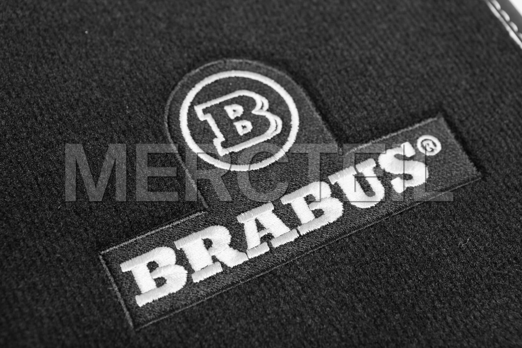 G-Klasse BRABUS Fußmatten in Schwarz Linkslenker W465 Original BRABUS 465-871-00N