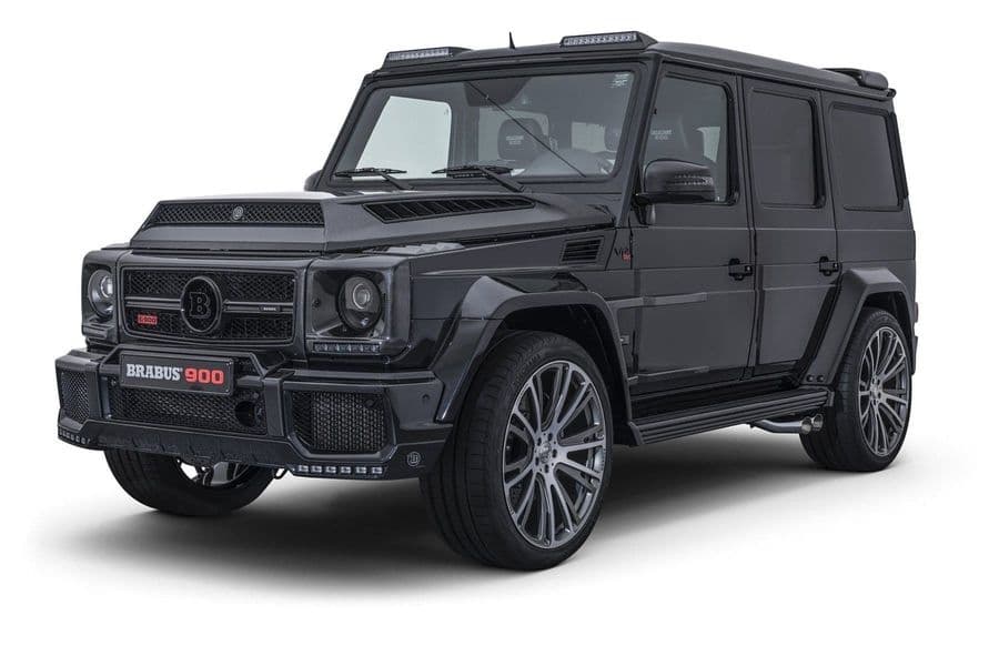 G-Class BRABUS Carbon Roof Attachment with High-Beam Headlights