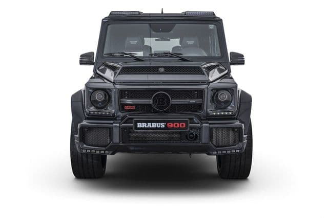 BRABUS Carbon Fiber Roof Attachment with High-Beam Headlights for G-Class