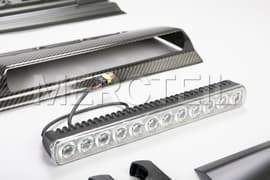 BRABUS G Wagon Carbon Roof Attachment with High-Beam Headlights (part number: 463-360-00)