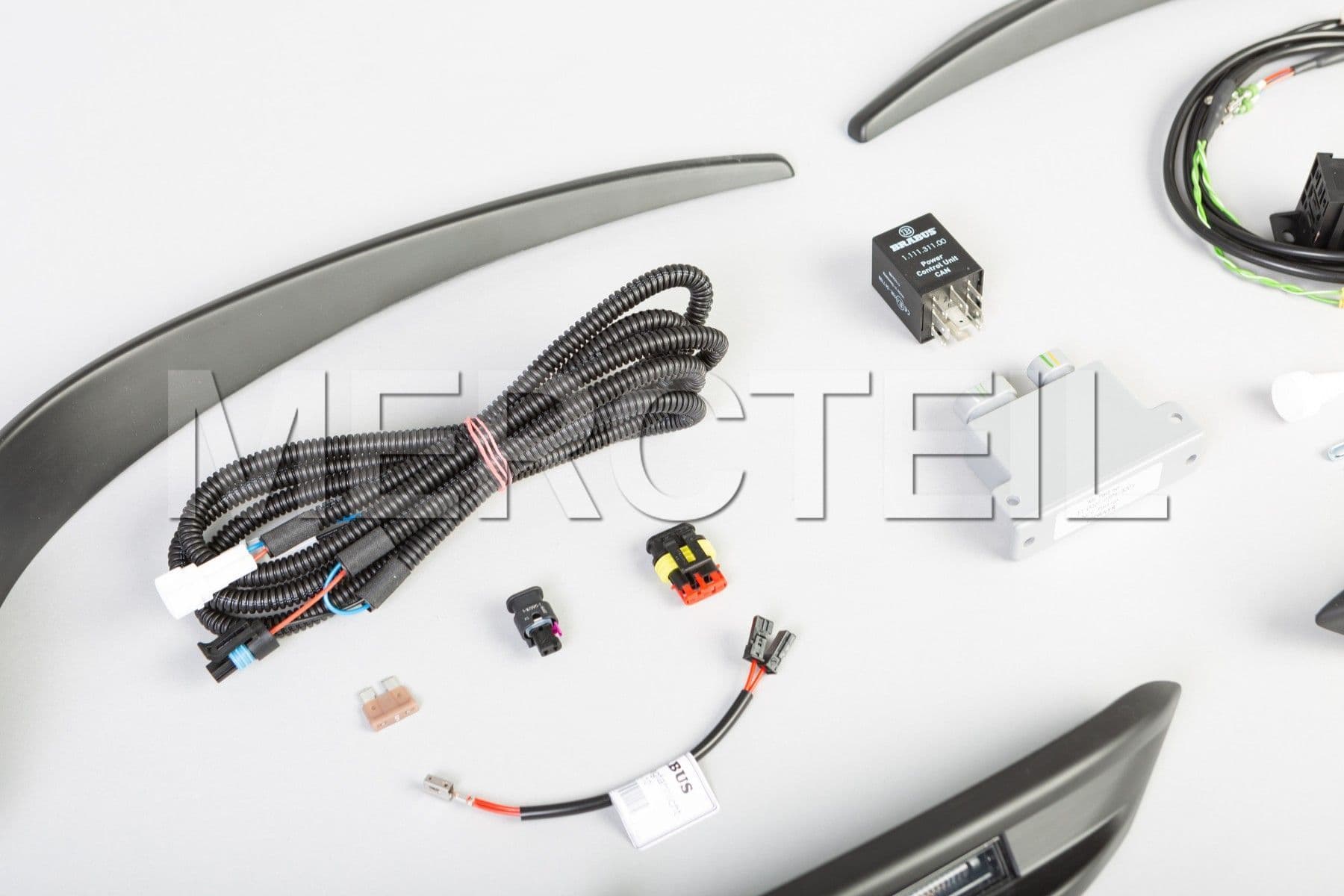 BRABUS GLS Front Fascia Attachments with LED DRL Genuine BRABUS (part number: X167-240-00)