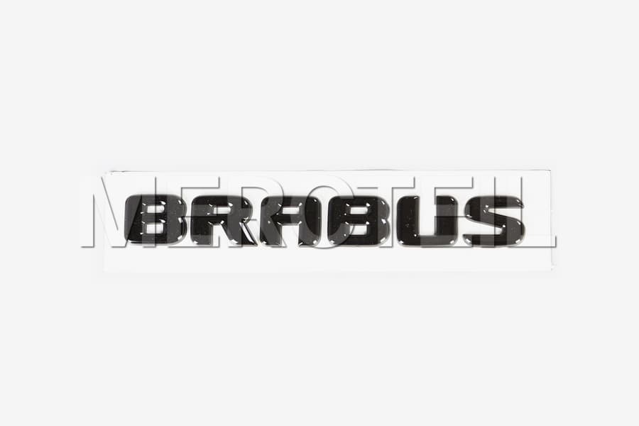 BRABUS Rear Black Badge Logo for Trunk Lid/Tailgate Genuine BRABUS preview 0