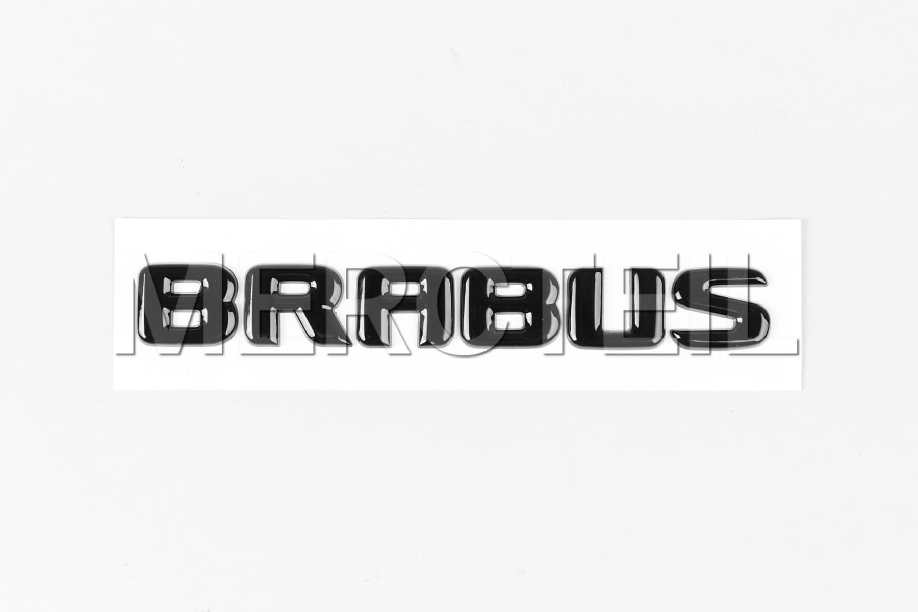 Echtes BRABUS schwarzes Heckabzeichen Logo 211-000-14-SC für Kofferraumdeckel/Heckklappe.