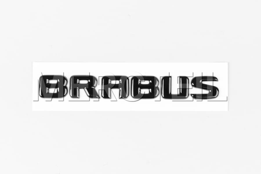 BRABUS Schwarzes Heckabzeichen Logo für Kofferraumdeckel/Heckklappe Original BRABUS preview 0