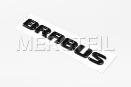 BRABUS Genuine Rear Black Badge Logo 211-000-14-SC for Boot Lid/Tailgate