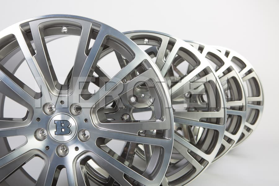 BRABUS Monoblock R Wheels Liquid Titanium 22 Inch Genuine BRABUS