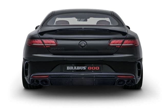 BRABUS S Class Coupe Carbon Rear Spoiler Genuine BRABUS