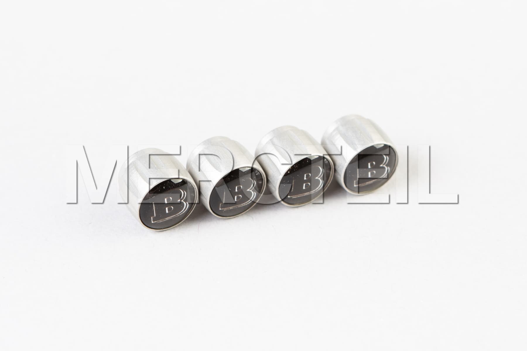 Silver Valve Caps Genuine BRABUS Accessories (part number: VG-02-AL)