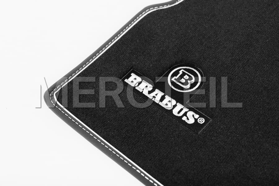 BRABUS Velour Floor Mats Black G Class W463A Genuine BRABUS preview 0