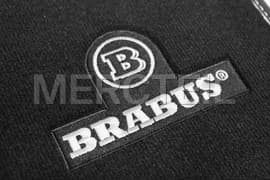 BRABUS Velour Floor Mats Black G Class W463A W464 Genuine BRABUS (part number: 464-871-00N)