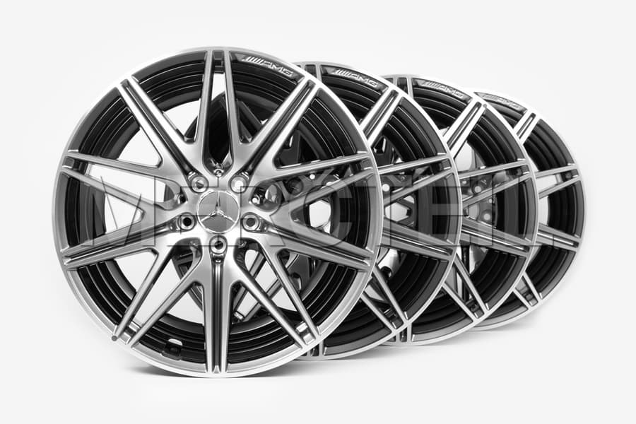 C43 AMG 10 Double Spoke Alloy Wheels R20 W/S206 Genuine Mercedes AMG preview 0