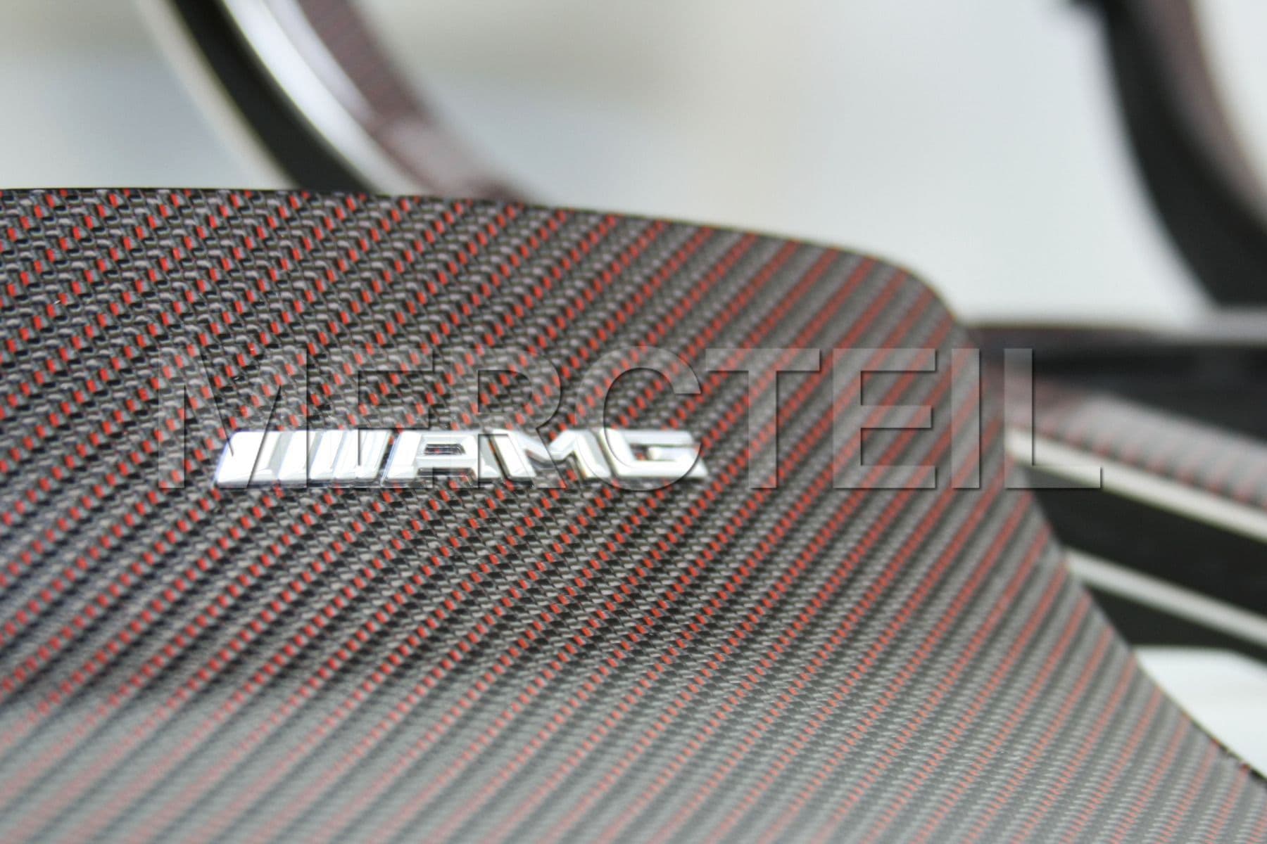C-Class C63 AMG interior Carbon Trim with Red Seams 205 Genuine Mercedes-AMG (Part number: A2056800803)