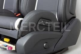 C63 AMG Seats White & Black Genuine Mercedes AMG