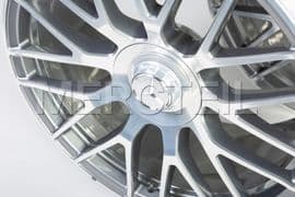 C63 AMG Wheels Forged Himalaya Gray Genuine Mercedes AMG (Part number: A20540118007X21)