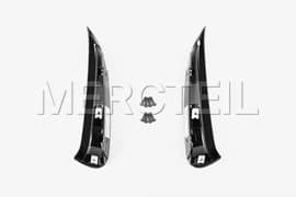 C63 Coupe AMG Rear Bumper Flaps C205 Genuine Mercedes AMG (part number: A2058857601)