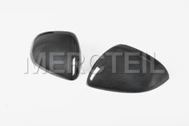 C-Class AMG Carbon Mirror Caps Set 206 Genuine Mercedes-AMG A0998105903, A0998106003