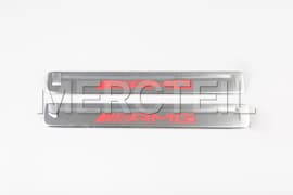 C-Class AMG Exchange Door Sill Covers U45 Silver/Red Lettering W206/S206 Genuine Mercedes-AMG A2066861100