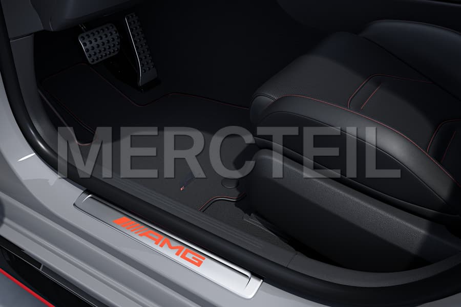 C Class AMG F1 Edition Floor Mats Set W206/S206 LHD/RHD Genuine Mercedes AMG preview 0