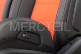 AMG Sport Leder Sitze Schwarz & Rot für C-Klasse