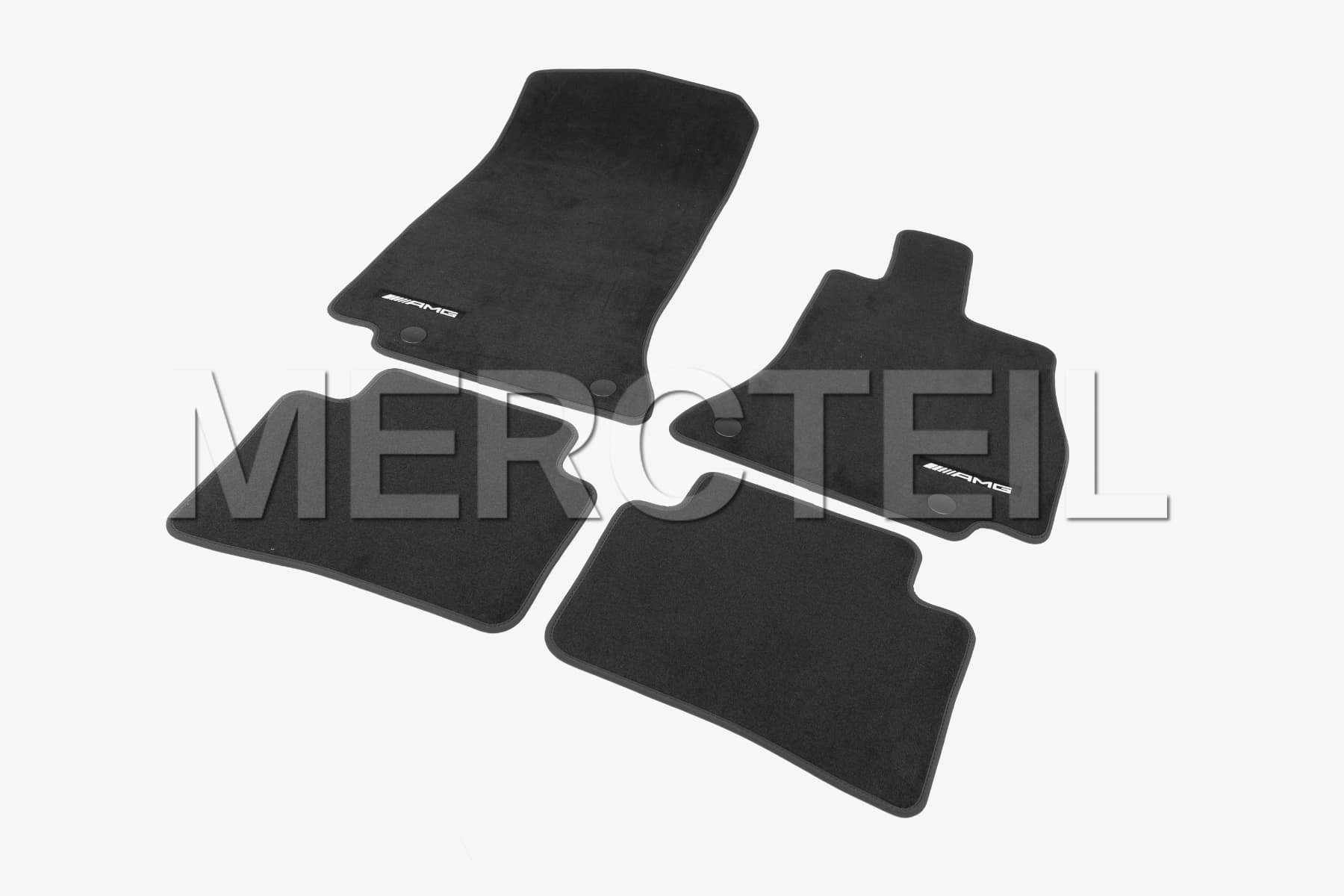 C Class AMG Velour Floor Mats W206 Genuine Mercedes AMG (part number: 	
A20668028039J74)