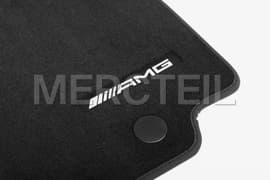 C Class AMG Velour Floor Mats W206 Genuine Mercedes AMG (part number: 	
A20668028039J74)