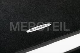 C-Class Black Floor Mats Set W/S204 LHD / RHD Genuine Mercedes-Benz (Part number: A20468019489F87)