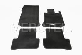 C-Klasse Schwarze Fußmatten-Set W/S204 LHD/RHD Original Mercedes-Benz (Teilenummer: A20468021489F87)