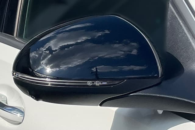 C-Class Black Mirror Housing Caps 206 Genuine Mercedes-Benz (Part number: A09981035029040)