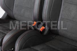 C Class Coupe AMG Sport Black Leather Seats Genuine Mercedes AMG