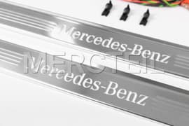 C-Class Coupe / E-Class Coupe Illuminated Cover Rails Kit 205 238 Genuine Mercedes Benz (Part number: A2056806610)
