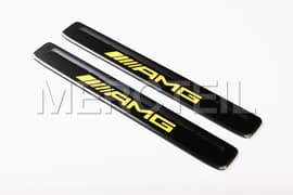 C-Class AMG Exchangeable Covers for Illuminated Door Sills 206 Genuine Mercedes-AMG (Part number: A2066805005)