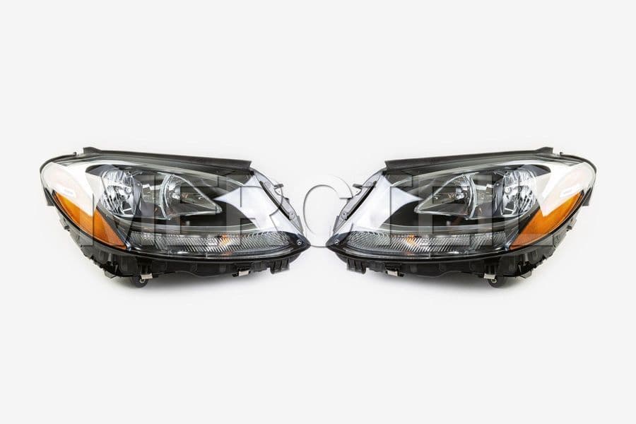 C Class Halogen Headlights Genuine Mercedes Benz preview 0
