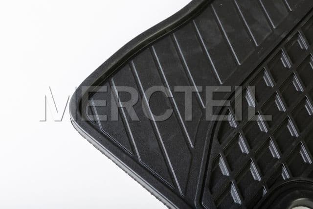 C Class Rubber Rear Floor Mats W205 Genuine Mercedes Benz preview