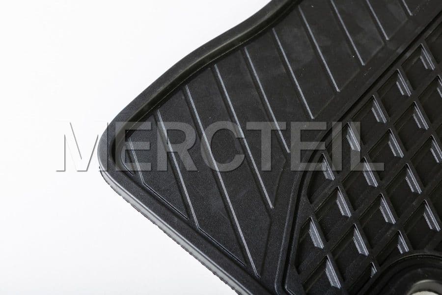 C Class Rubber Rear Floor Mats W205 Genuine Mercedes Benz preview 0