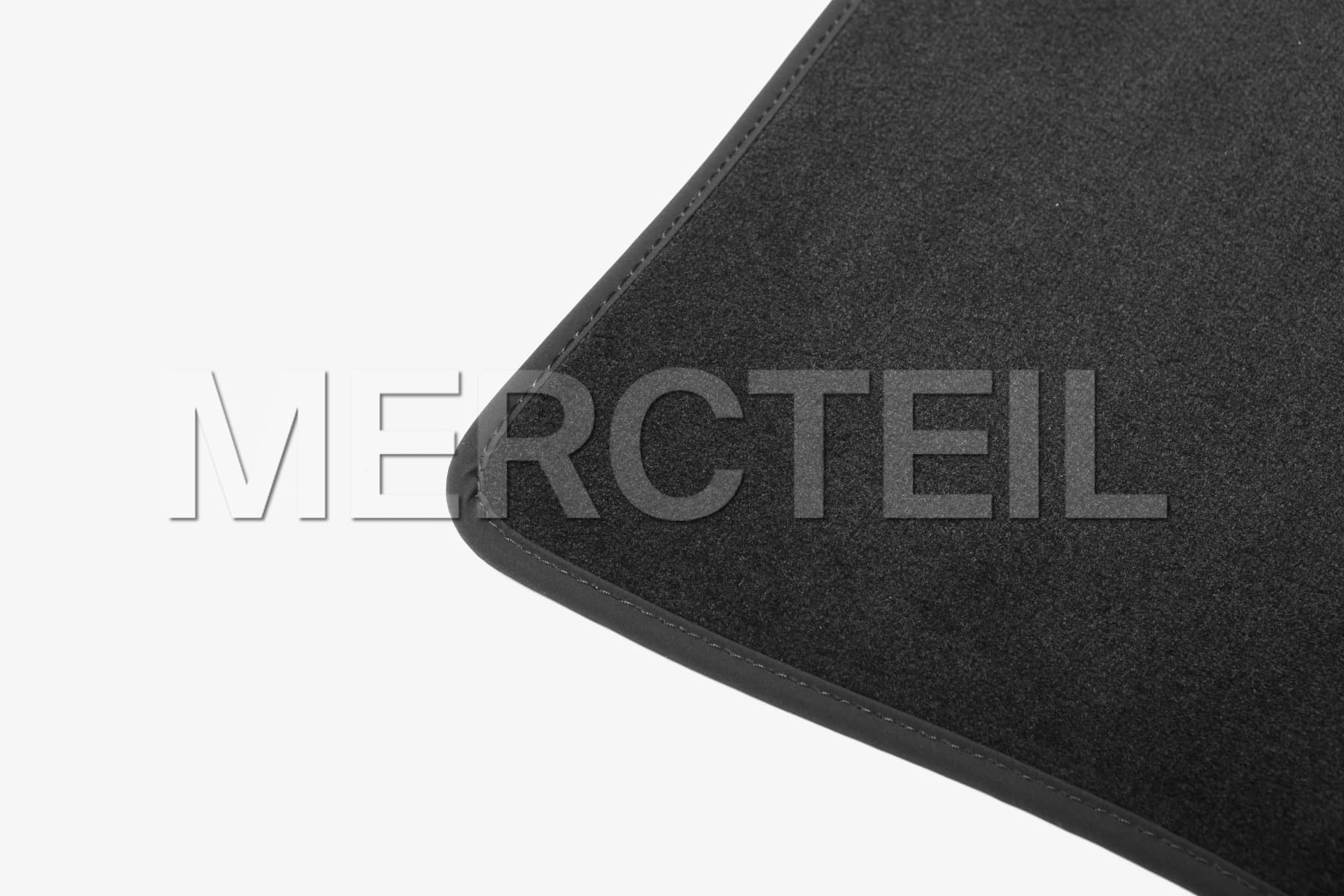 C-Class Velour Floor Mats Set Black LHD/RHD W/S206 Genuine Mercedes-Benz (Part number: A20668022059J74)