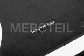 C-Class Velour Floor Mats Set Black LHD/RHD W/S206 Genuine Mercedes-Benz (Part number: A20668022059J74)