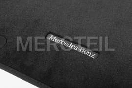 C-Class Velour Floor Mats Set Black LHD/RHD W/S206 Genuine Mercedes-Benz (Part number: A20668022059J74)
