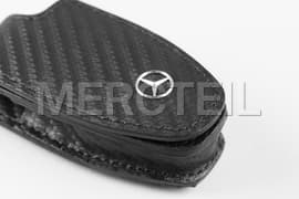 Carbon Style Key Wallet 5th Generation Genuine Mercedes Benz (part number: B66958407)