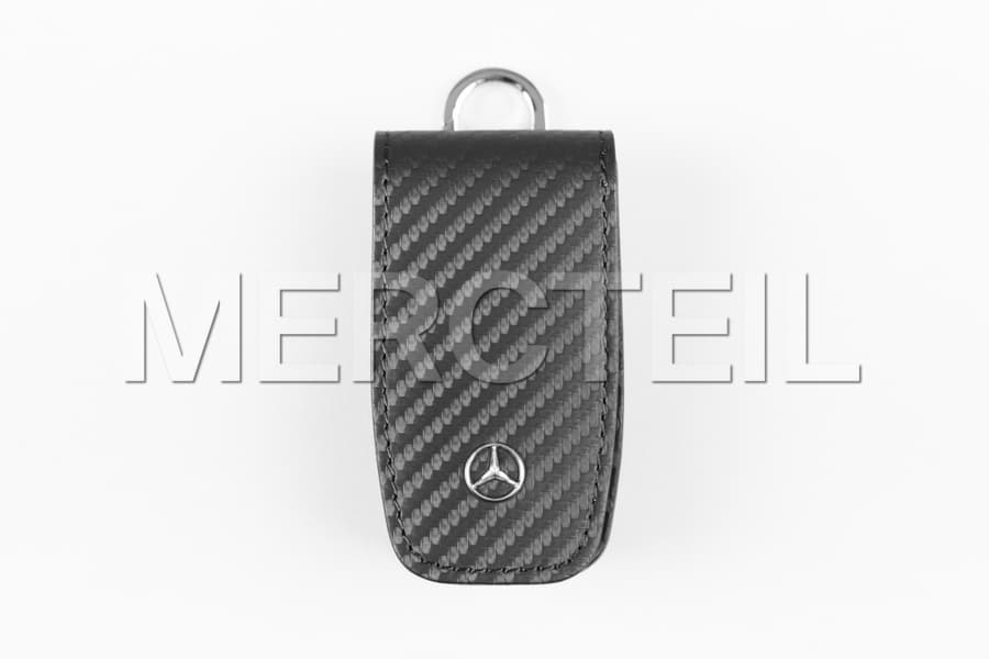 Schlüsseletui Leder Carbon Optik 6.Generation Original Mercedes Benz Collection preview 0