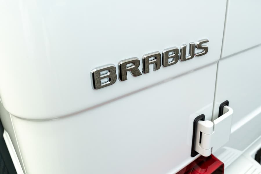 BRABUS 700 Model Plates Decals Kit Genuine BRABUS