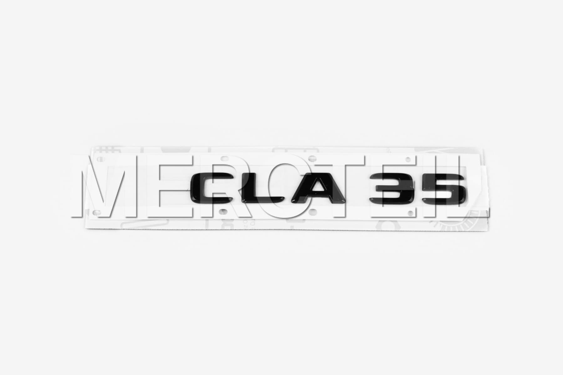 CLA35 AMG Schriftzug Schwarz C118 Original Mercedes AMG (Teilenummer: A1188173200)