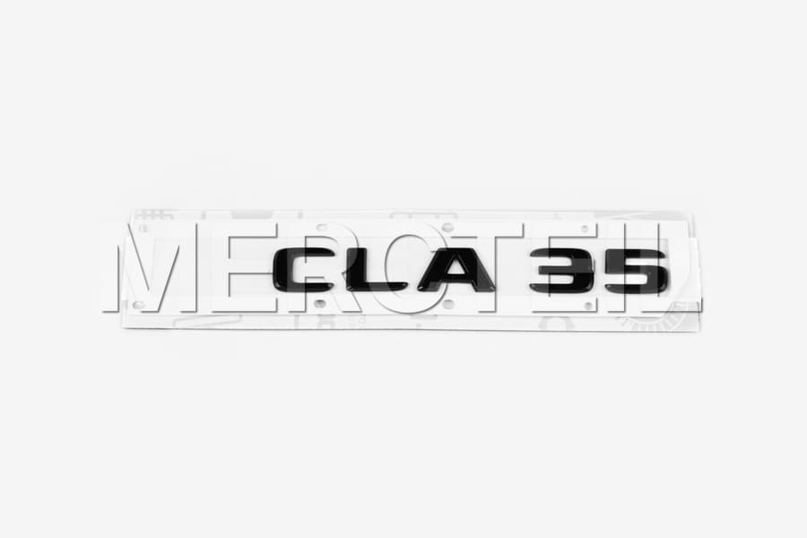 CLA 35 AMG Black Logo Lettering C118 Genuine Mercedes AMG preview 0