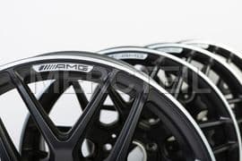 CLA45 AMG Black Matte Wheels 19 Inch Genuine Mercedes-AMG (part number: A17740124007X71)