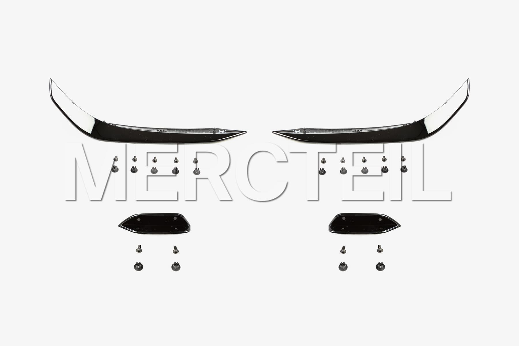 CLA45 AMG Aerodynamik Front Flaps Satz C118 / X118 Original Mercedes AMG (Teilenummer: A1188859001)