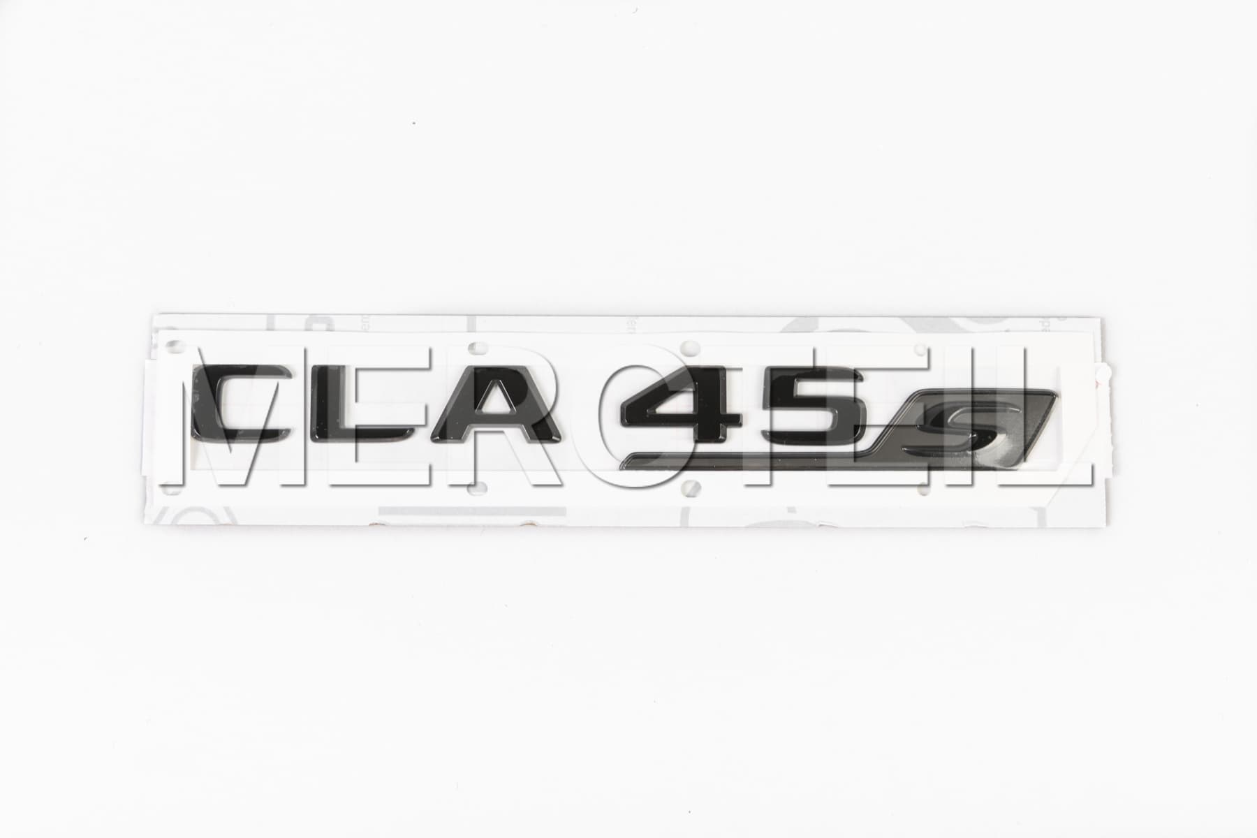 AMG CLA 45s Model Logo Decal Colored in Black 118 Genuine Mercedes