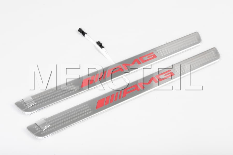 CLAClass AMG Edition 55 Interchangeable Illuminated Door Sill Covers