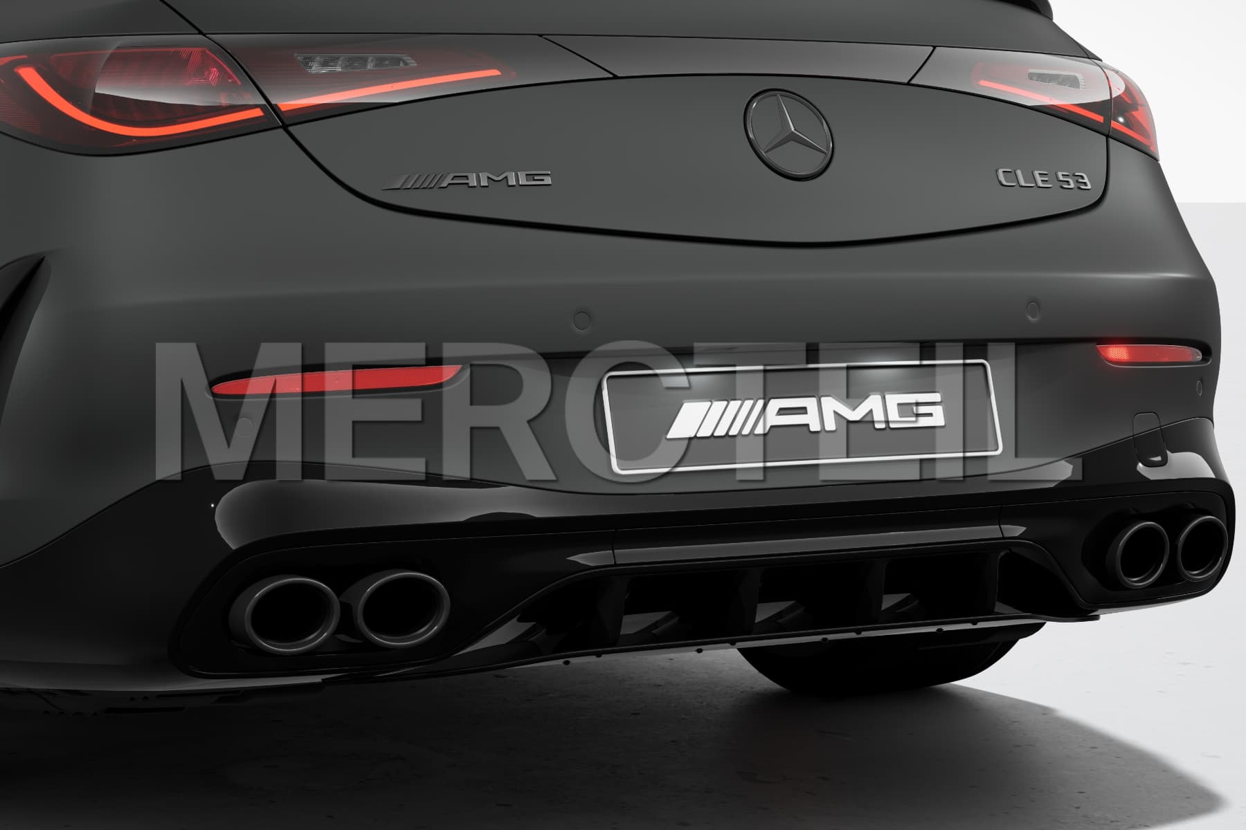 CLE 53 AMG Rear Apron Diffuser Pane