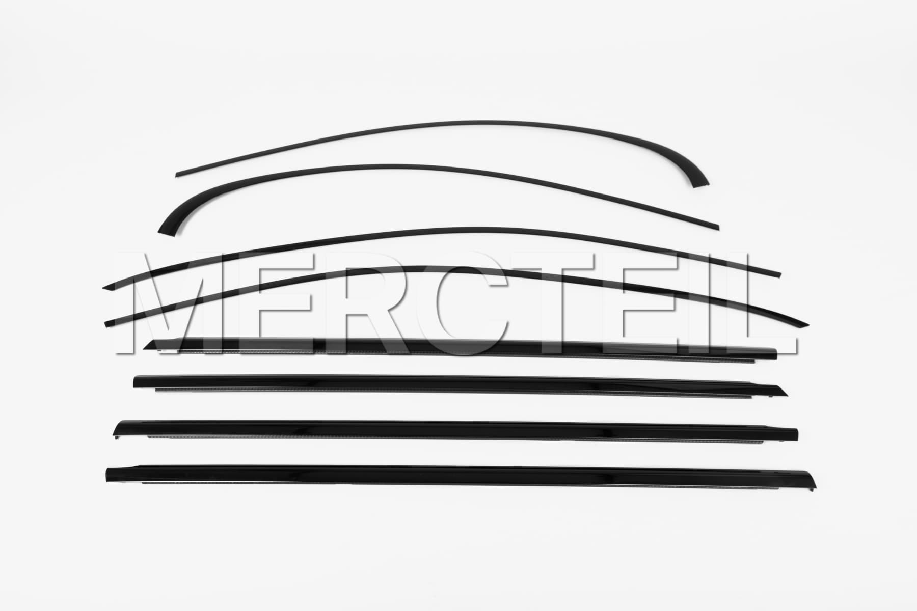 CLE Coupe Night Package Window Trim Strips Kit C236 Genuine Mercedes-Benz