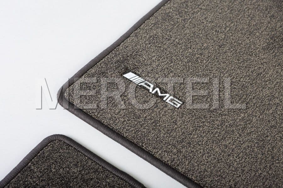 CLK Class AMG Velour Anthracite Floor Mats Genuine Mercedes AMG preview 0